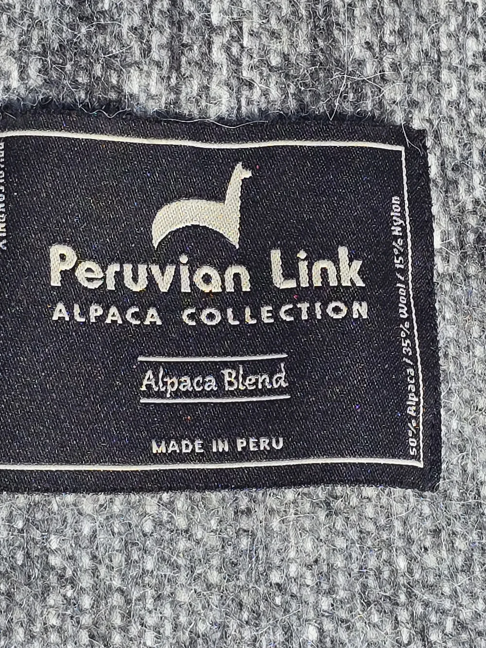 Peruvian Link Night Sky Alpaca Blend Cherokee Throw Blanket Fringe 58